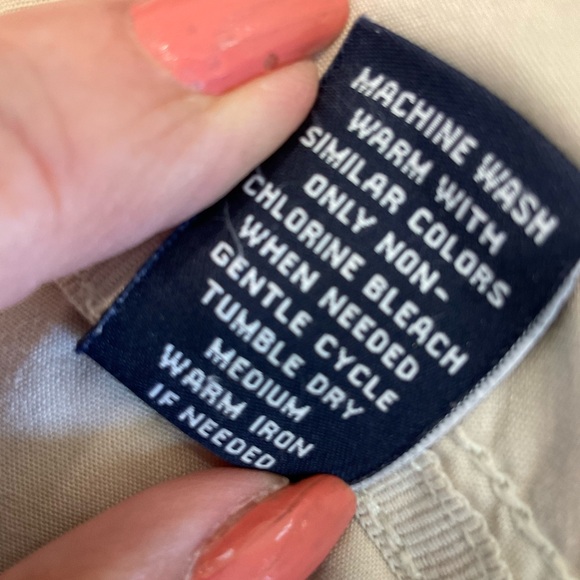 Cremieux Shorts, Men’s Cotton, Flat Front, Khaki Color, Zip, Side Pockets, Sz 36 - Picture 6 of 13